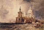Clarkson Frederick Stanfield Venice:The Dogana and the Salute oil painting artist